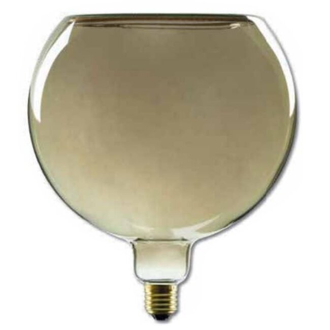 Ampoule LED flottante 300 mm gris fumé - Culot E27 - 8 W - 350 lm - 1900 K