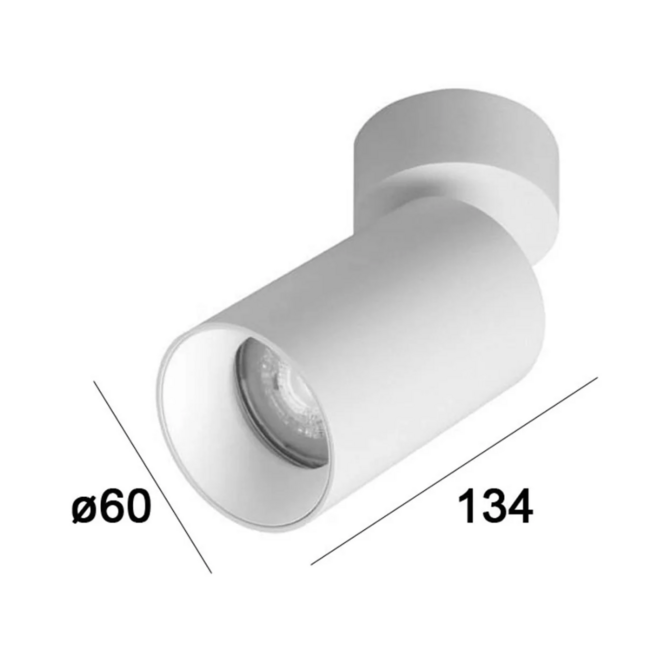 Connor Adjustable Ceiling Spot Black