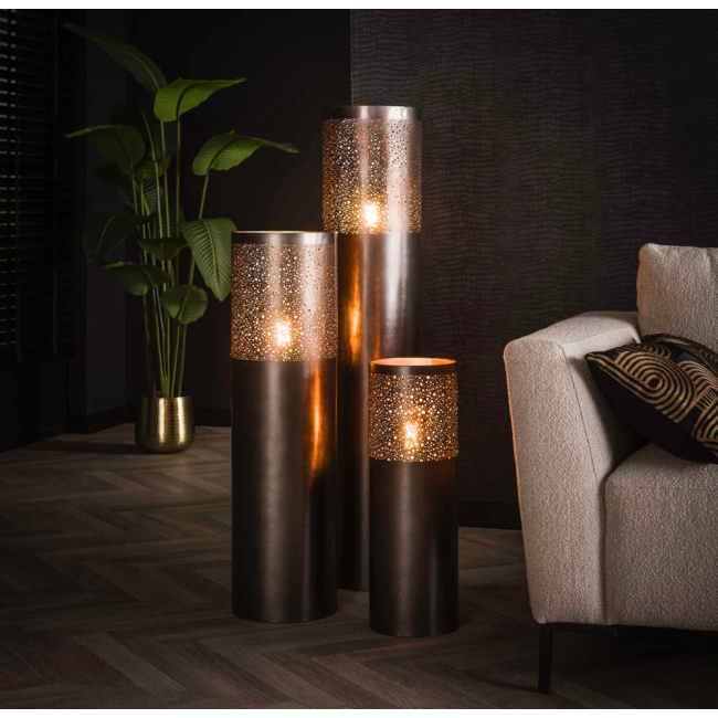 Vloerlamp Ø25 cilinder 90cm