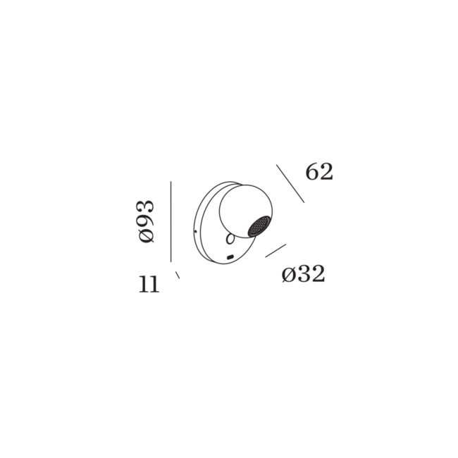 Leca Snooze 1.0 - surface-mounted