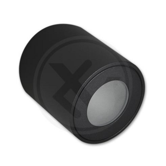 LioLights Spot encastré IP54 GU10 rond 80x84 noir - PRISE