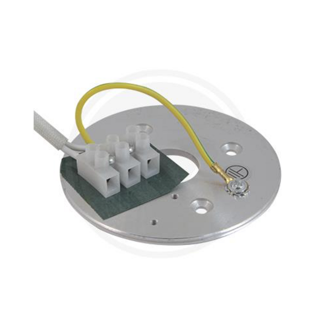 Surface-mounted spotlight IP54 GU10 round 80x84 white - S