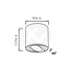 LEON opbouwspot IP20 GU10 - OUTLET