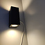 LIDA | Wall | Up/down | zwart | IP54 | GU10 - OUTLET