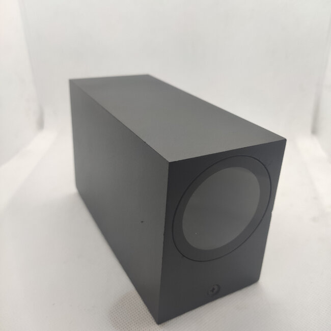 LIDA | Murale | Réglage vertical | Noire | IP54 | GU10 - S