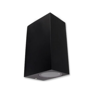 LioLights LIDA | Wall | Up/down | zwart | IP54 | GU10 - S
