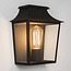 Wandlamp Richmond Wall 235 Mat zwart IP44 - OUTLET