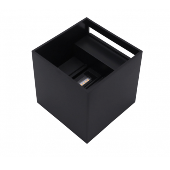 Applique murale extérieure LED IP65 - Noire | Orientable vers le haut et vers le bas