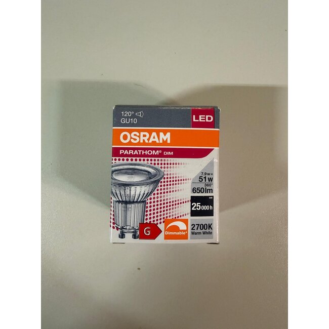 Parathom DIM 8-51 W LED spot GU10 Dimmable 120° - OUTLET
