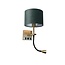 Quad USB wall lamp