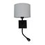 Lampe murale quadruple USB
