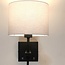 Quad USB wall lamp