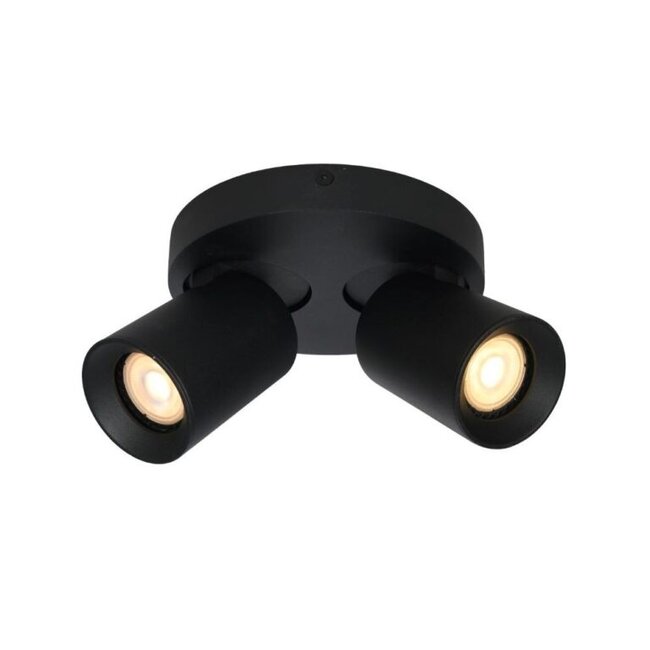 Projecteur rond Megano à montage en surface, 2 lumières