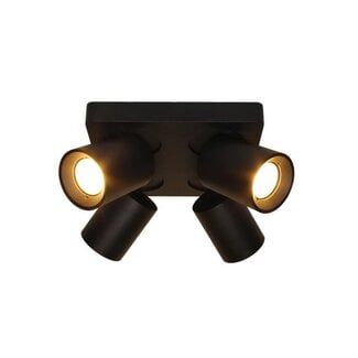 Artdelight Surface-mounted spotlight Megano 4 lights