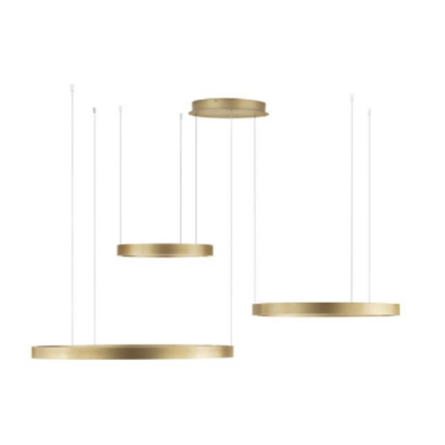 Hanglamp Elowen - 3x Goud