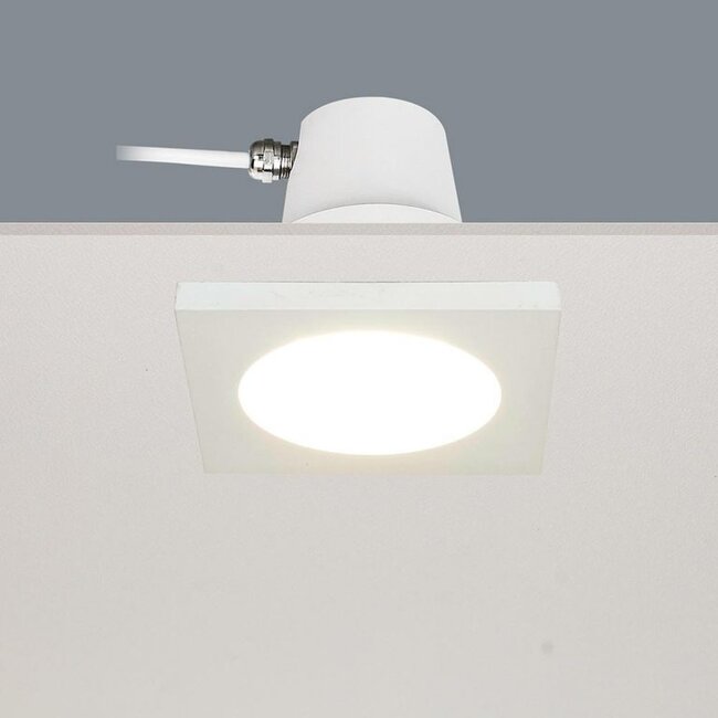 Bados square recessed spotlight
