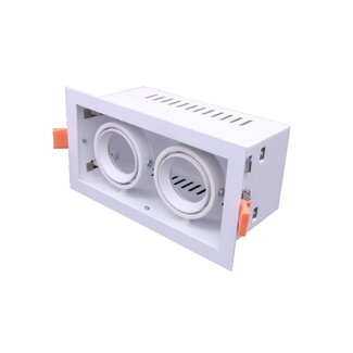 Artdelight Recessed spotlight Tavira 2 lights