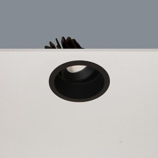 Artdelight Recessed spotlight Ribs