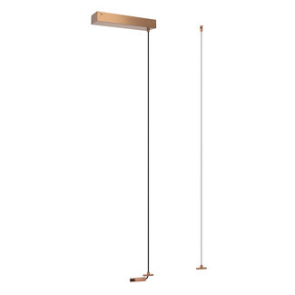 Lucide Premium Premium LINIAL Suspension for surface-mounted driver - 1-phase Track system / Track lighting - Smart - 48V Track - Champagne