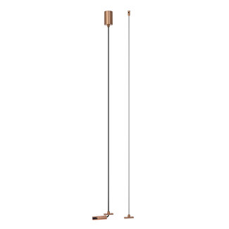 Lucide Premium Premium LINIAL Suspension for built-in driver - 1-phase Track system / Track lighting - Smart - 48V Track - Champagne