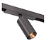 Premium LINIAL BIX Railspot - 1-phase Track System / Track Lighting - Smart - 48V Track - 1xLED - Matt Black Chrome - 55901/08/08