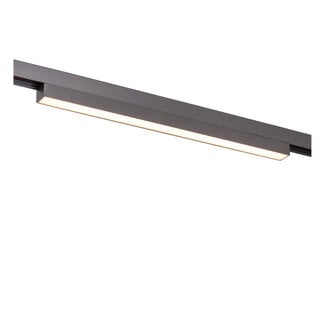 Lucide Premium Premium LINIAL GLYX Railspot - 1-phase Track System / Track Lighting - Smart - 48V Track - 1xLED - Matt Black Chrome