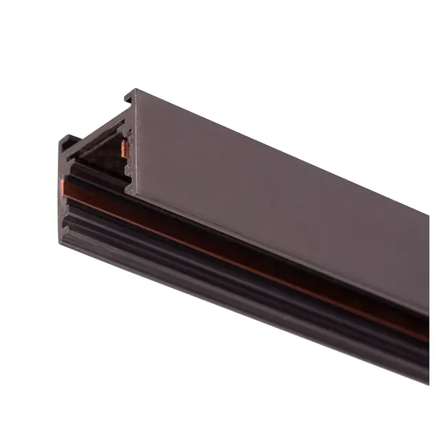 Premium LINIAL Surface-Mounted Track - 1-Phase Track System / Track Lighting - Smart - 48V Track - 1 Meter - Matte Black Chrome - 55900/01/08