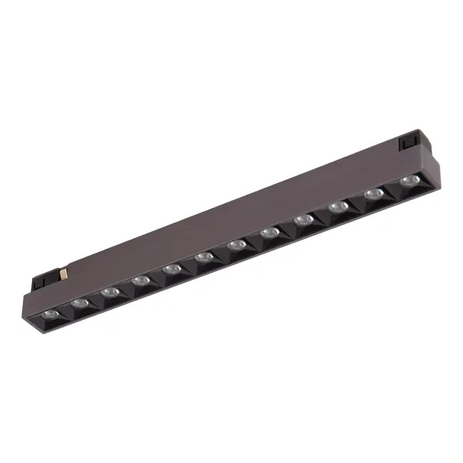 Éclairage de rails LINIAL XENIA Railspot Premium - Système de rails monophasé / Éclairage de rails - Intelligent - Rail 48 V - LED - Chrome noir mat - 55909/10/08