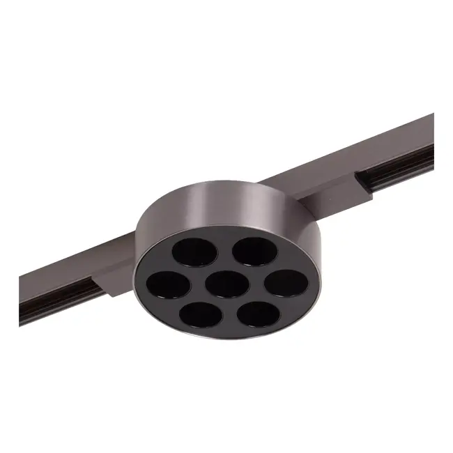 Premium LINIAL XAVI Railspot - 1-phase Track System / Track Lighting - Smart - 48V Track - LED - Matt Black Chrome - 55908/08/08