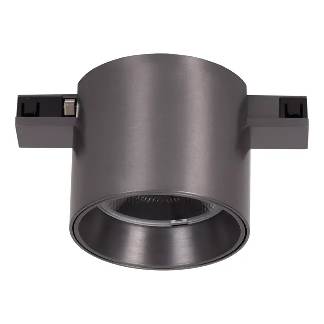 Premium LINIAL LUX Railspot - 1-fase Railsysteem / Railverlichting - Smart - 48V Track - 1xLED - Mat Zwart Chroom - 55905/08/08