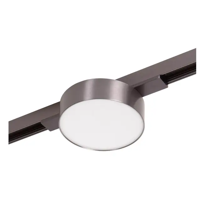 Premium LINIAL FIXXT Rail Spotlight - 1-Phase Track System / Track Lighting - Smart - 48V Track - 1xLED - Matt Black Chrome - 55904/08/08