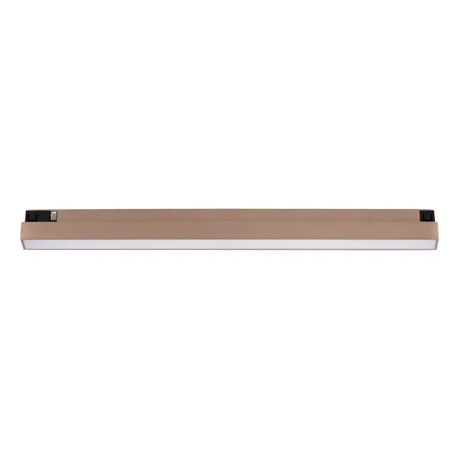 Spot sur rail LINIAL GLYX Premium - Système de rail monophasé / Éclairage sur rail - Intelligent - Rail 48 V - 1 LED - Champagne - 55903/12/05