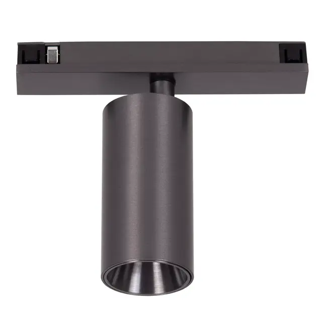Premium LINIAL BIX Railspot - 1-phase Track System / Track Lighting - Smart - 48V Track - 1xLED - Matt Black Chrome - 55901/08/08