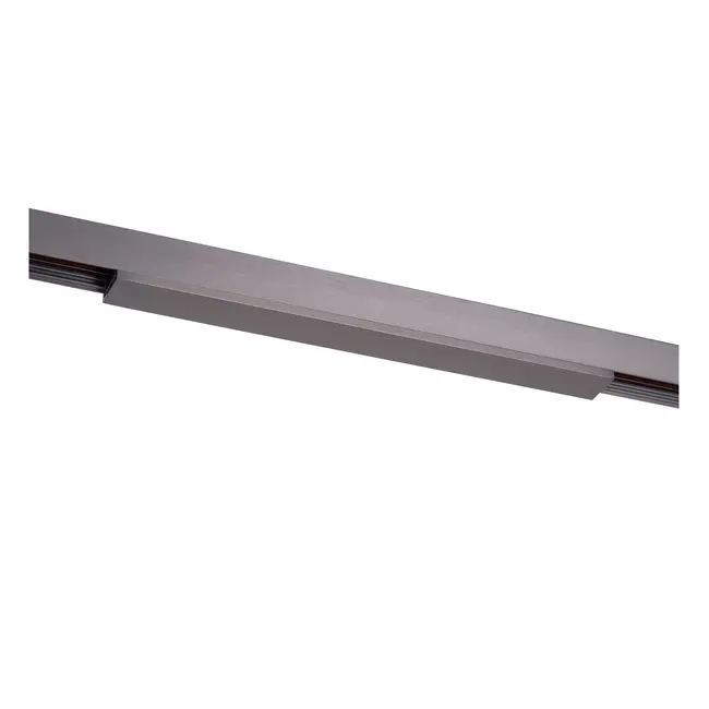 Premium LINIAL Cover Plate - 1-Phase Track System / Track Lighting - Smart - 48V Track - 10 CM - Matt Black Chrome - 55900/10/08