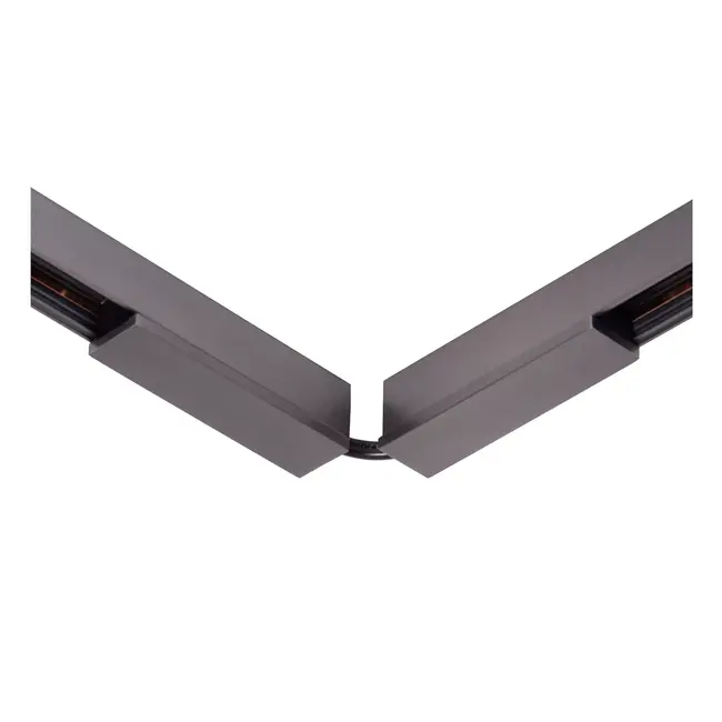 Premium LINIAL Flexible Coupling - 1-Phase Rail System / Rail Lighting - Smart - 48V Track - Matte Black Chrome - 55900/07/08