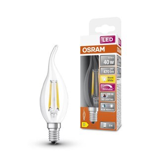 OSRAM LED filament E14 3,4W warm wit - OUTLET