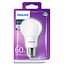 Philips LED E27 lamp 60W - 4000K