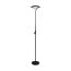 Lucide CELESTE - Vloerlamp - Ø 28 cm - LED Dimb. - 2700K - Zwart | Essential