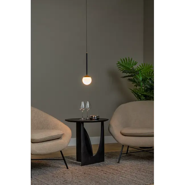 Premium CALINA - Hanglamp - Ø 9,9 cm - LED Dimb. - CCT - 1x7W 2200K/3300K - Met vervangbare LED-module - Zwart - 24406/07/30