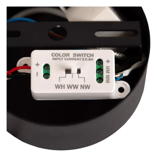 Premium CALINA - Suspension - Ø 9,9 cm - LED Dim. - CCT - 1x7W 2200K/3300K - Avec module LED remplaçable - Noir - 24406/07/30