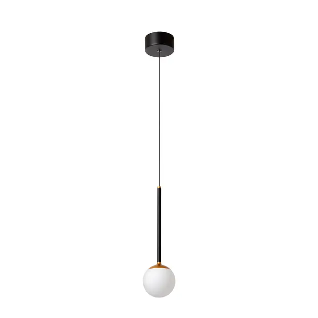 Premium CALINA - Pendant light - Ø 9,9 cm - LED Dim. - CCT - 1x7W 2200K/3300K - With replaceable LED module - Black - 24406/07/30