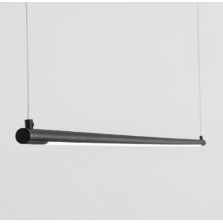 Nova Luce Elettra - hanglamp - Zwart Alu