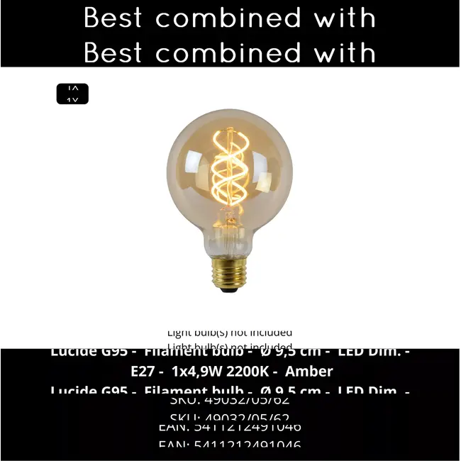 TISSAJA - Pendant light - Ø 30 cm - 1xE27 - White | Essential - 06428/01/31