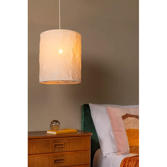 TISSAJA - Pendant light - Ø 30 cm - 1xE27 - White | Essential - 06428/01/31