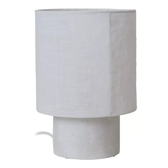 TISSAJA - Table lamp - Ø 20 cm - 1xE14 - White | Essential - 06528/28/31