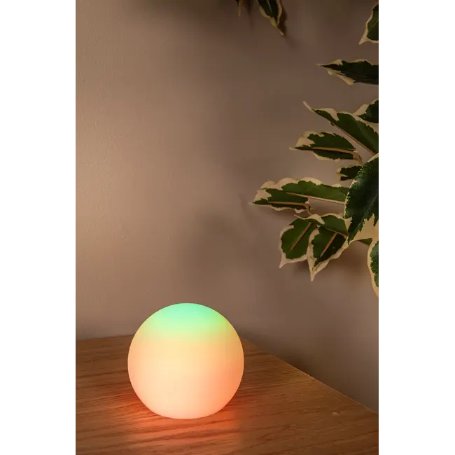 PINO - Lampe de table rechargeable intérieure/extérieure - Batterie - LED à intensité variable - Température de couleur - 1 x 1 W 2700 K/6500 K - IP65 - RGB - Blanc | Essential - 06529/08/31