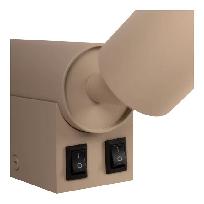 OTIMO - Wall spotlight / Wall light - 2xGU10 - Coffee | Essential - 09216/02/96