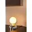 GLITZER - Lampe de table - Ø 14 cm - 1xG9 - Argenté | Essential - 10527/01/14