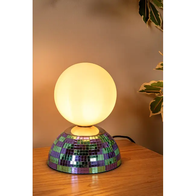 GLITZER - Table lamp - Ø 14 cm - 1xG9 - Blue | Essential - 10527/01/35