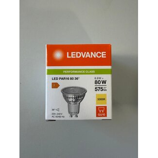 Ledvance GU10 LED SPOT 6.9-80W - NON-DIMMABLE - OUTLET
